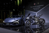 ドゥカティがランボルギーニとコラボ、218馬力の『パニガーレV4ランボルギーニ』発表 画像